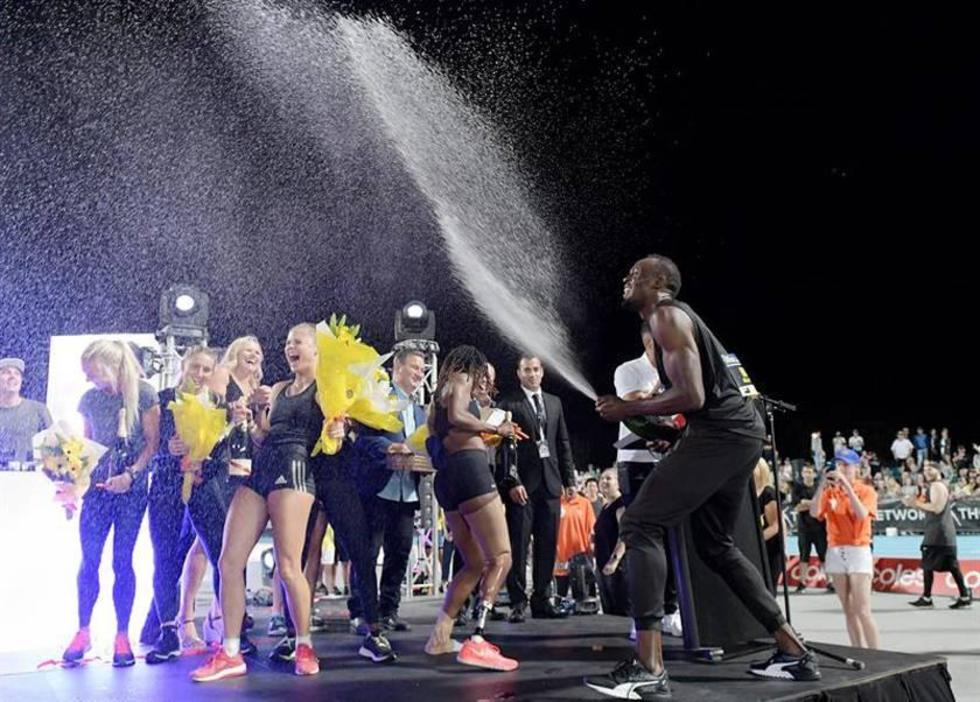 El equipo de Bolt gana el Nitro Athletics