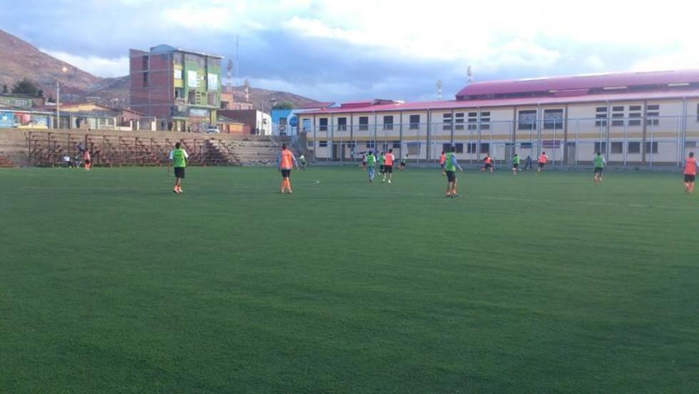 Lilas tendrán una sesión de fútbol en Sucre 