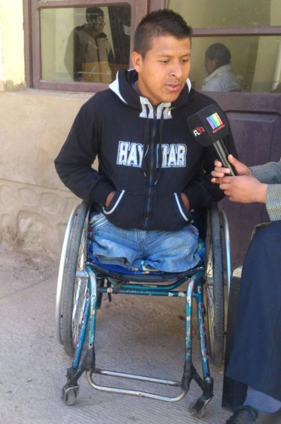 Una juez envía al discapacitado Jara a la cárcel de Patacamaya