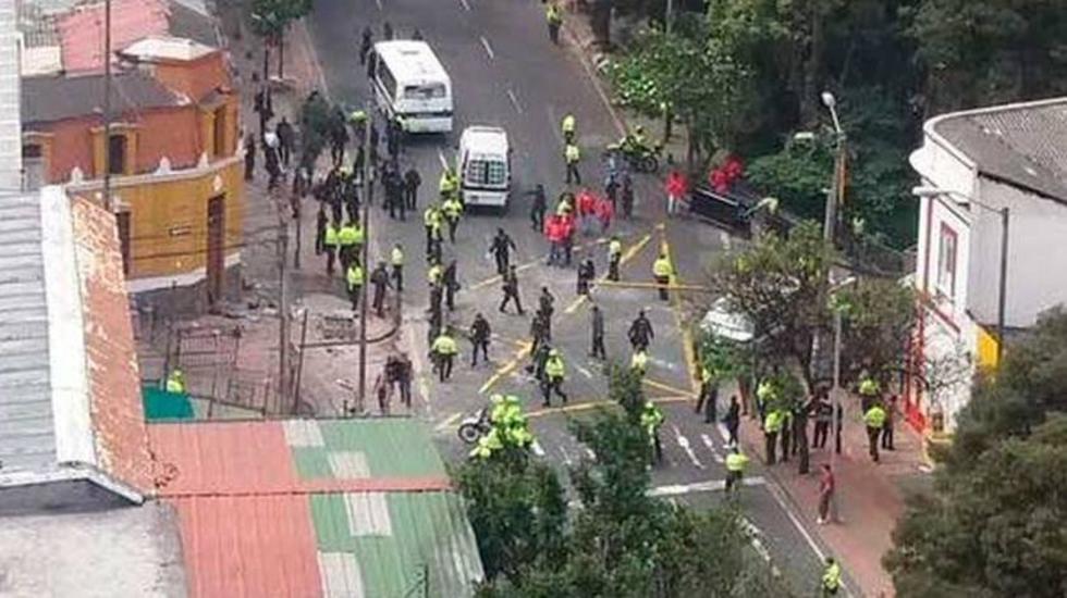 Explosión en Colombia deja un policía muerto y una treintena de heridos