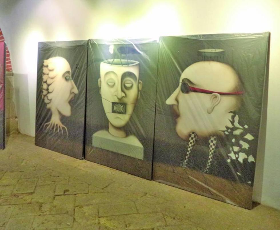 Exhiben 15 obras de Marcelo Suaznabar