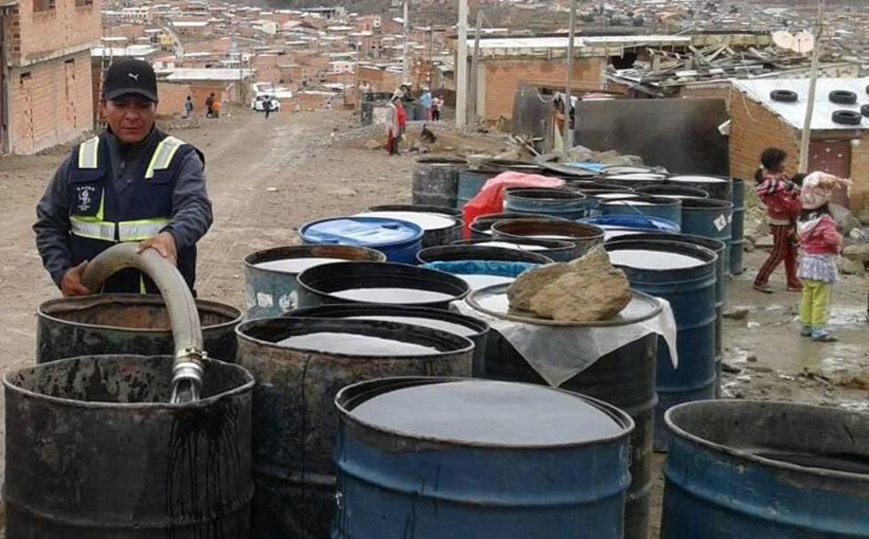 El agua del río San Juan llega a la zona alta en dos semanas
