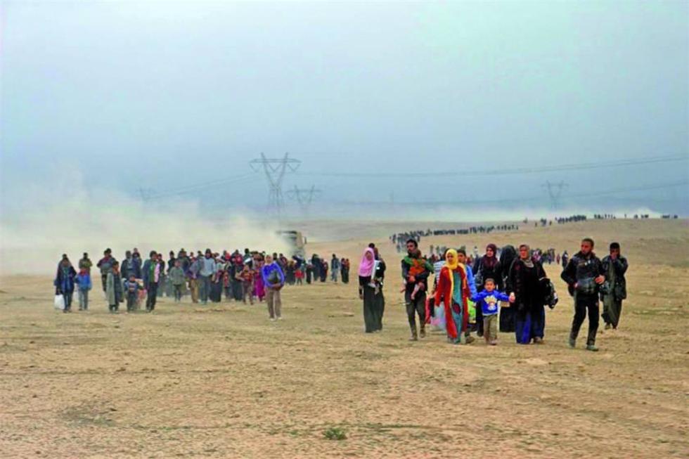 Civiles de Mosul piden comida ante avance de tropas iraquíes