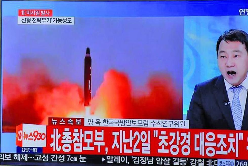 Corea del Norte lanza con éxito misiles hacia bases en Japón