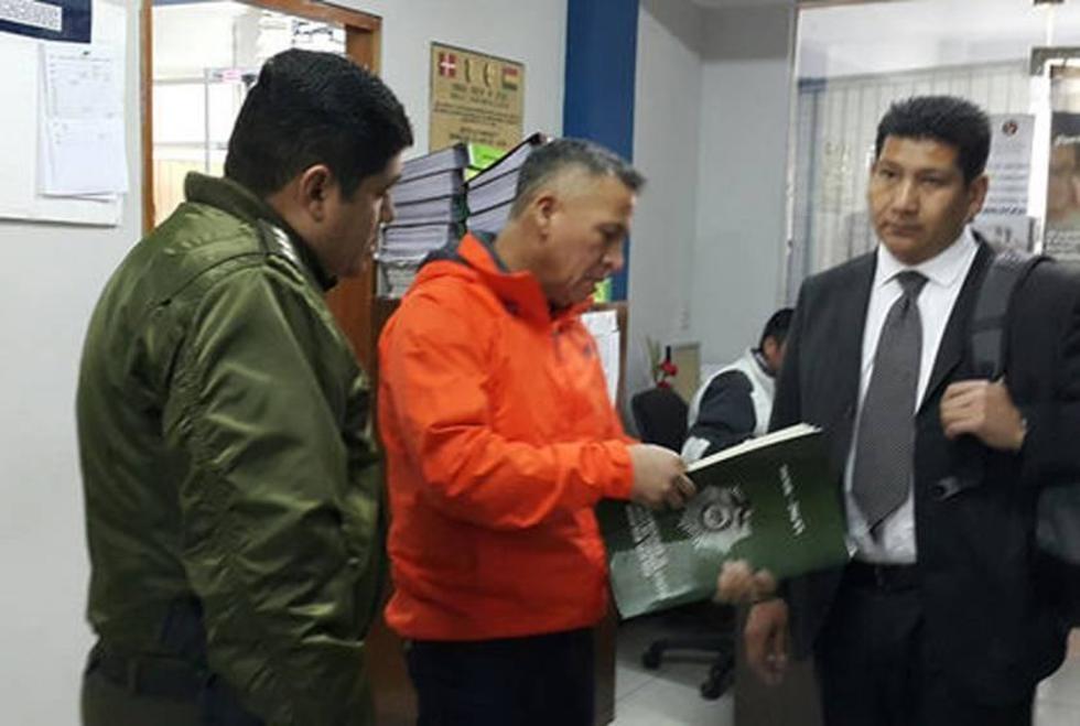 Suspenden la audiencia del coronel Aranibar