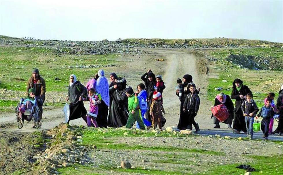 Ofensiva antiyihadista provoca 300.000 desplazados en Irak