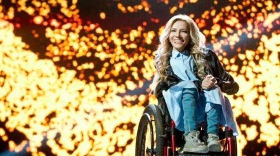 Cantante en  silla de ruedas representará  a Rusia 