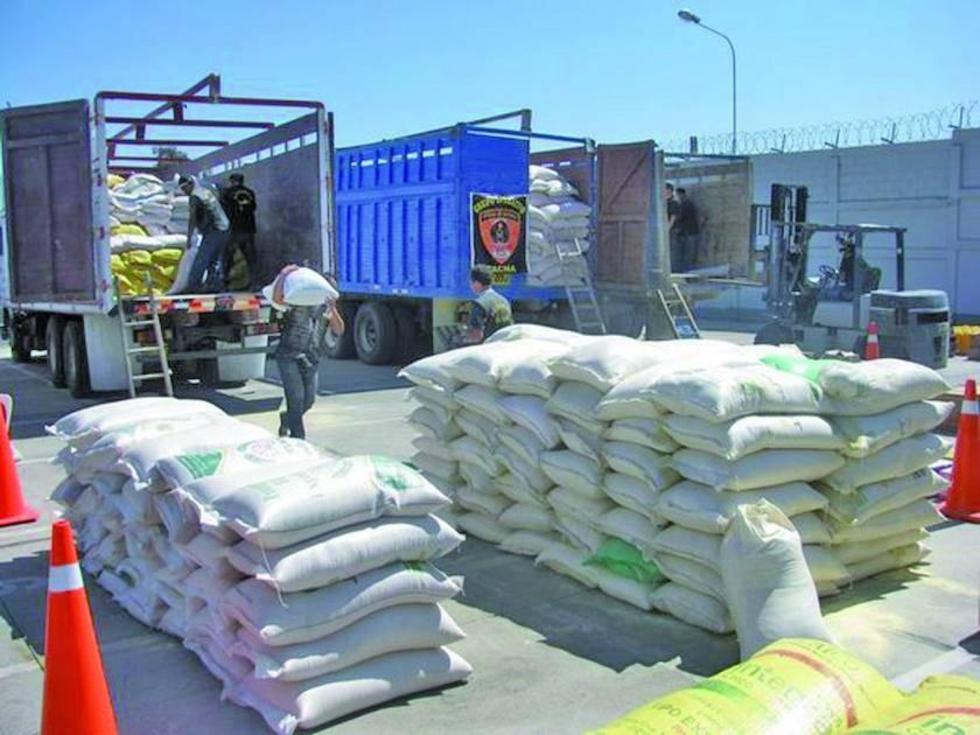 Incautan mercadería valuada en Bs 200.000