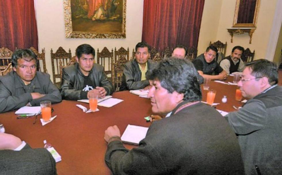 Confirman reunión entre Evo Morales y la COB por el pliego