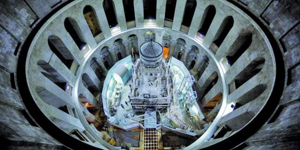 Termina la restauración de la Tumba de Jesucristo