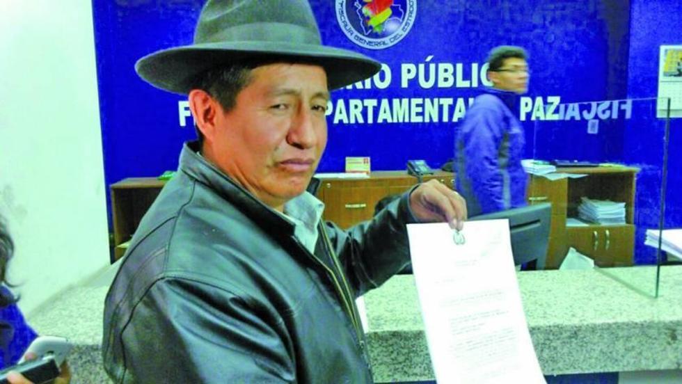 Quispe anuncia que objetará la denuncia contra Ferreira