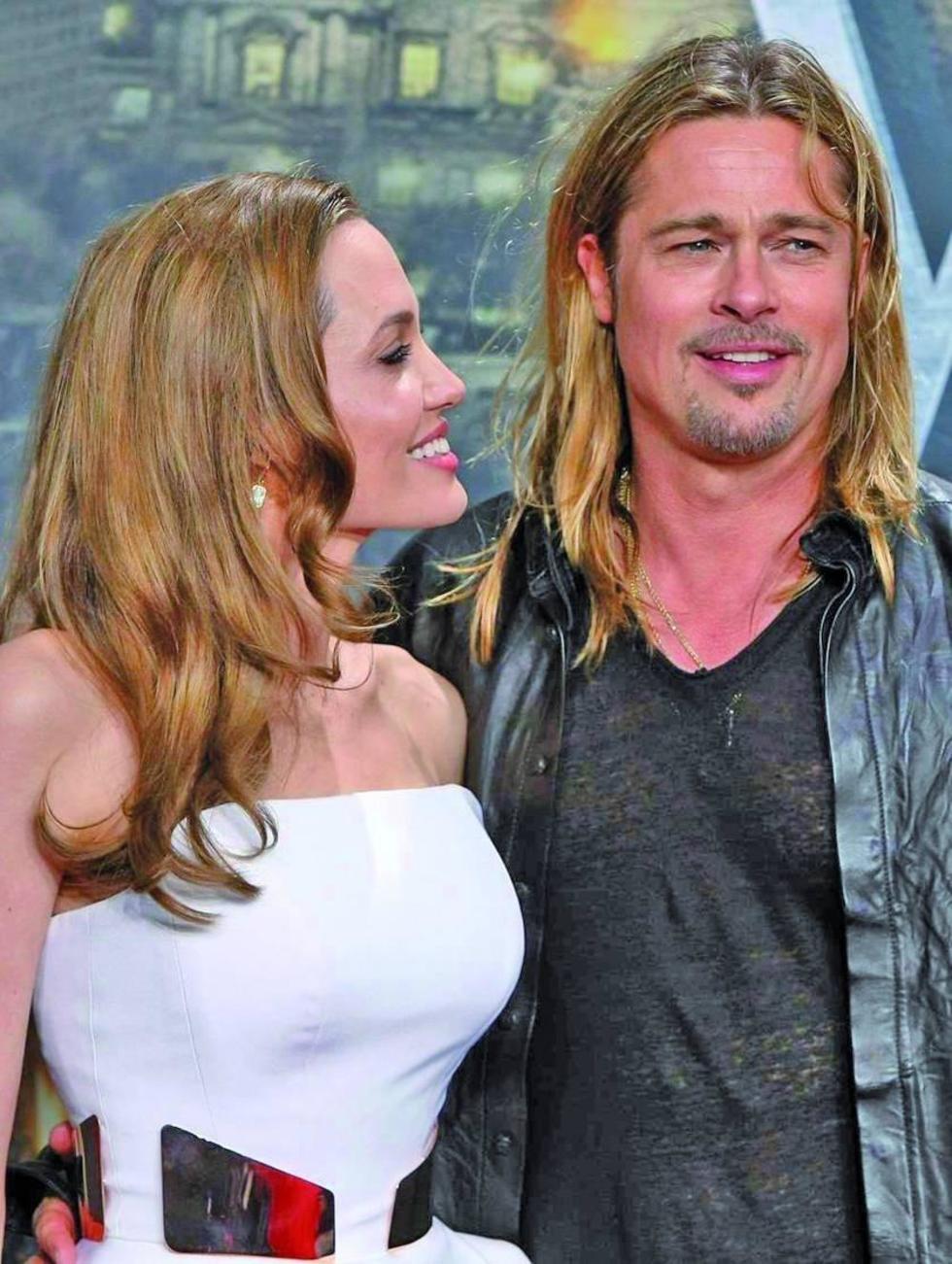 Pitt y Jolie se reencuentran luego de seis meses