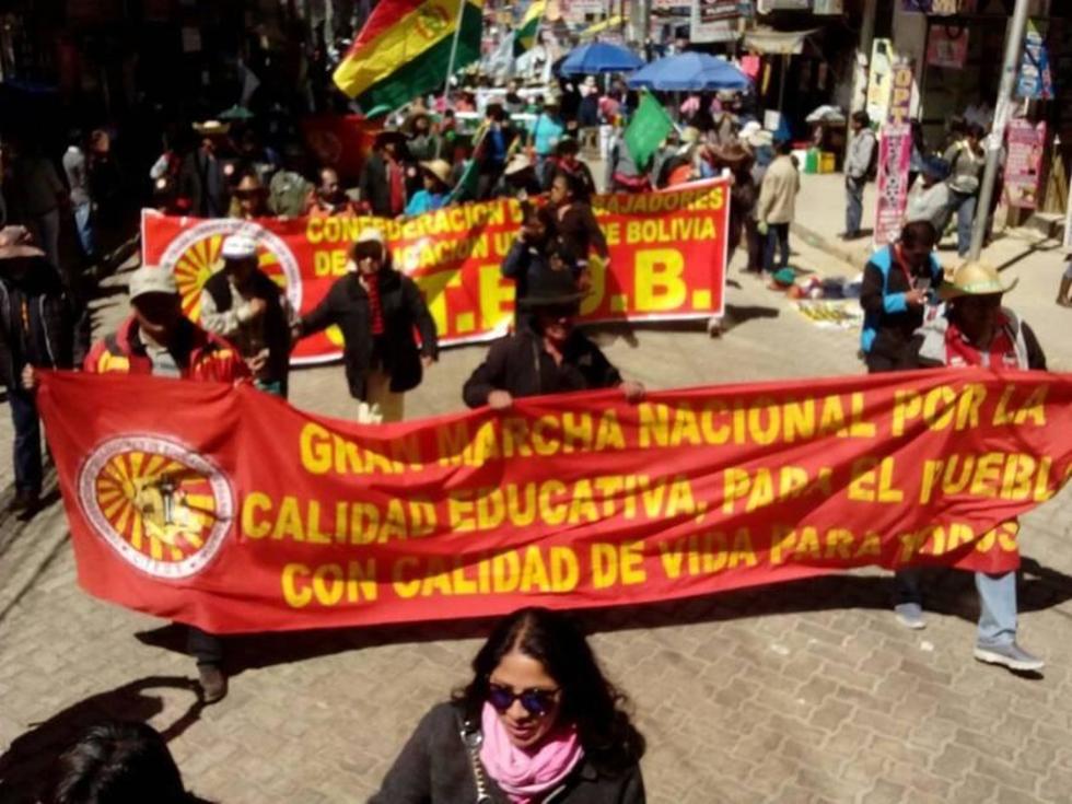 Csutcb pide al Gobierno de Morales declarar profesión libre al magisterio