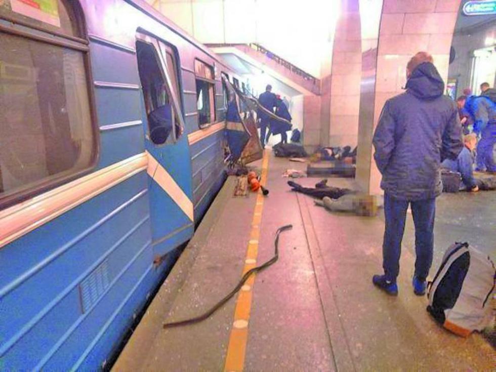 Un kamikaze kirguís perpetró el atentado en San Petersburgo
