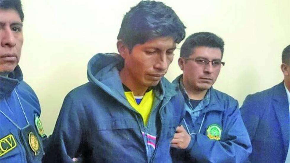 Hombre que acuchilló 9 veces a su hijo va a la cárcel de Chonchocoro