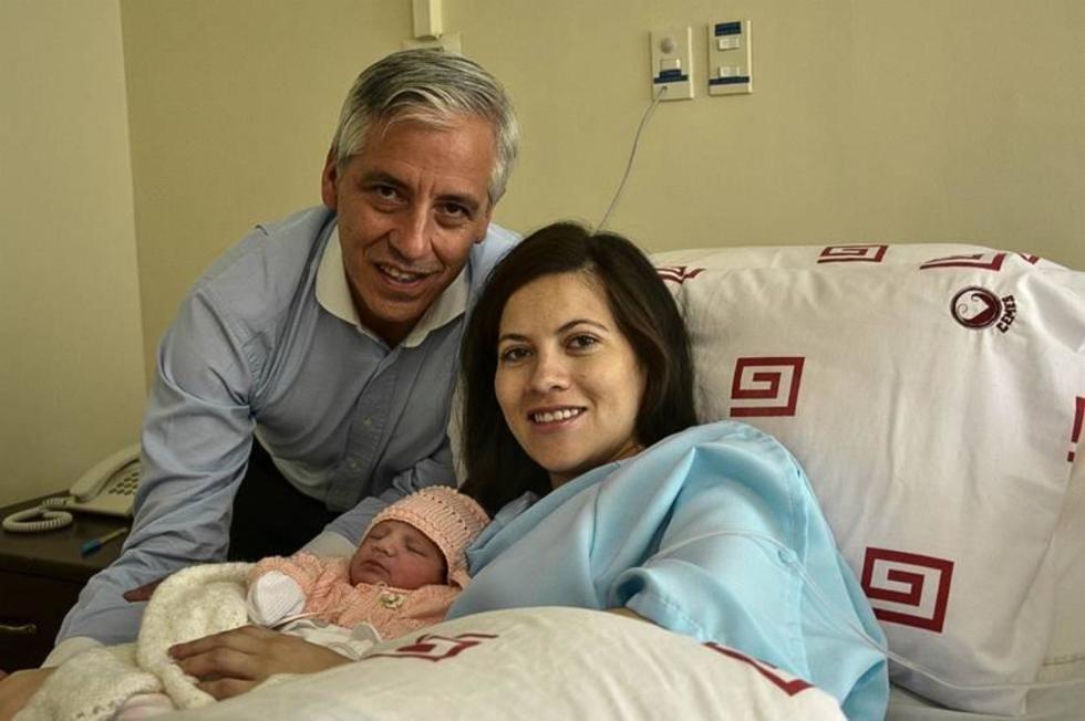 Nace Alba, la primera hija de Álvaro García Linera