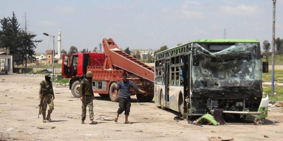 ONU teme por civiles evacuados a las regiones rebeldes de Siria