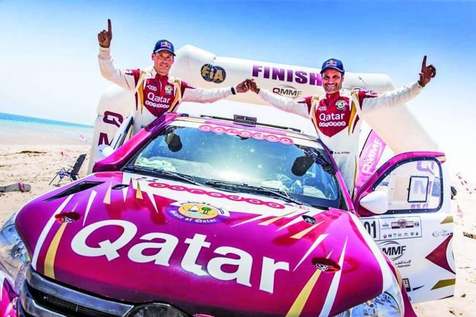Al-Attiyah y Sunderland logran la victoria en Catar