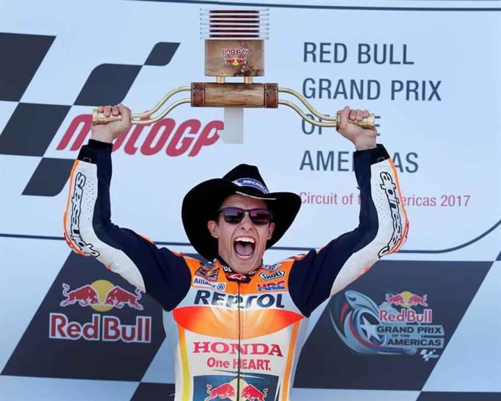 Márquez suma su quinta victoria consecutiva en Austin