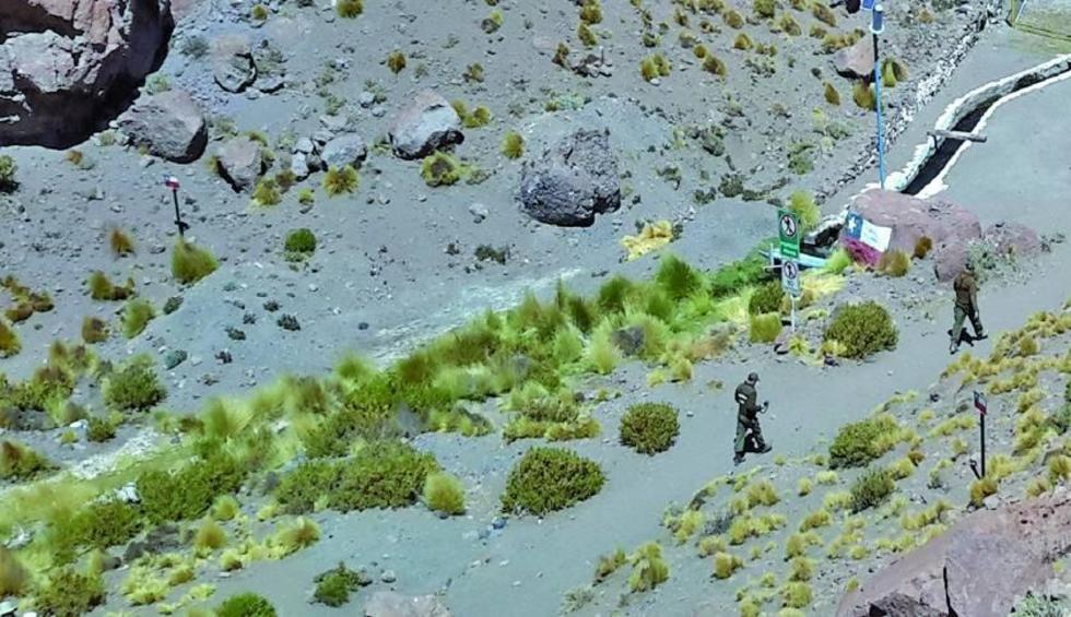 Chilenos hacían mantenimiento de canales en la zona del Silala