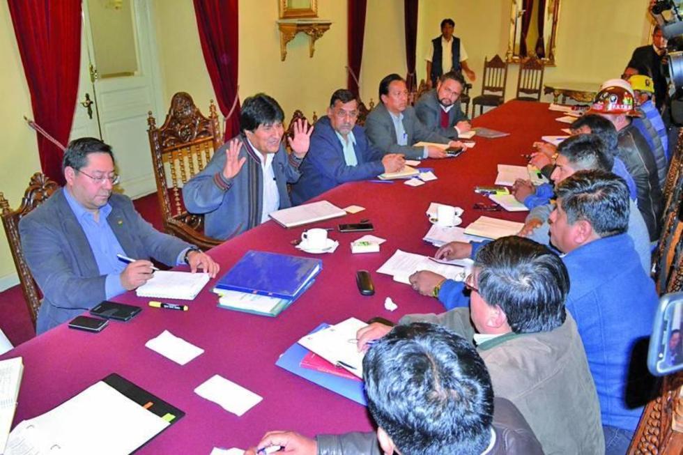COB y Morales acuerdan hoy el porcentaje del alza salarial 2017