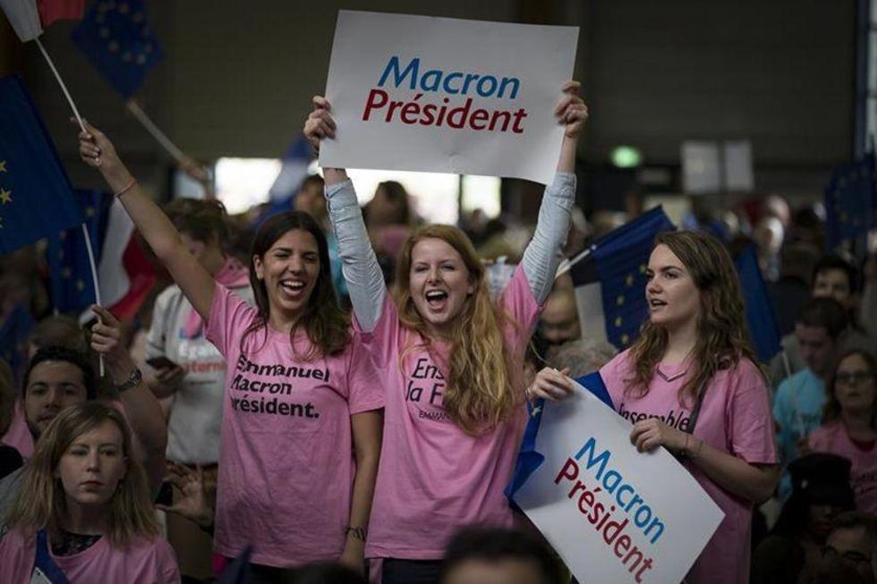Macron y Le Pen entran en la  recta final electoral en Francia