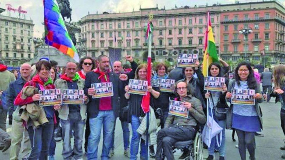 Activan vigilias y protestas por los 9 bolivianos detenidos en Chile