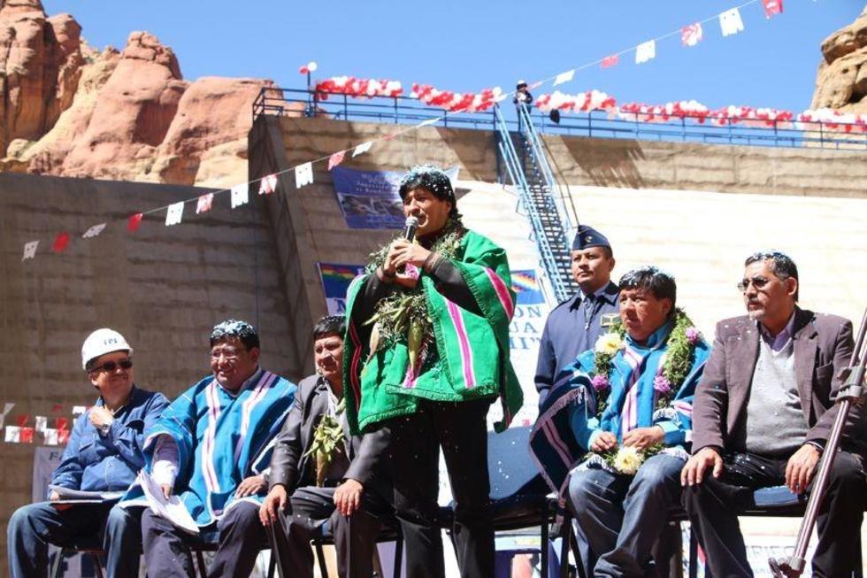 Presidente Morales llega hoy a Potosí para entrega de obras