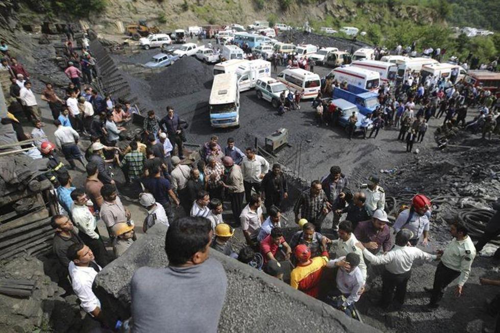 La explosión en una mina en Irán provoca 21 personas fallecidas