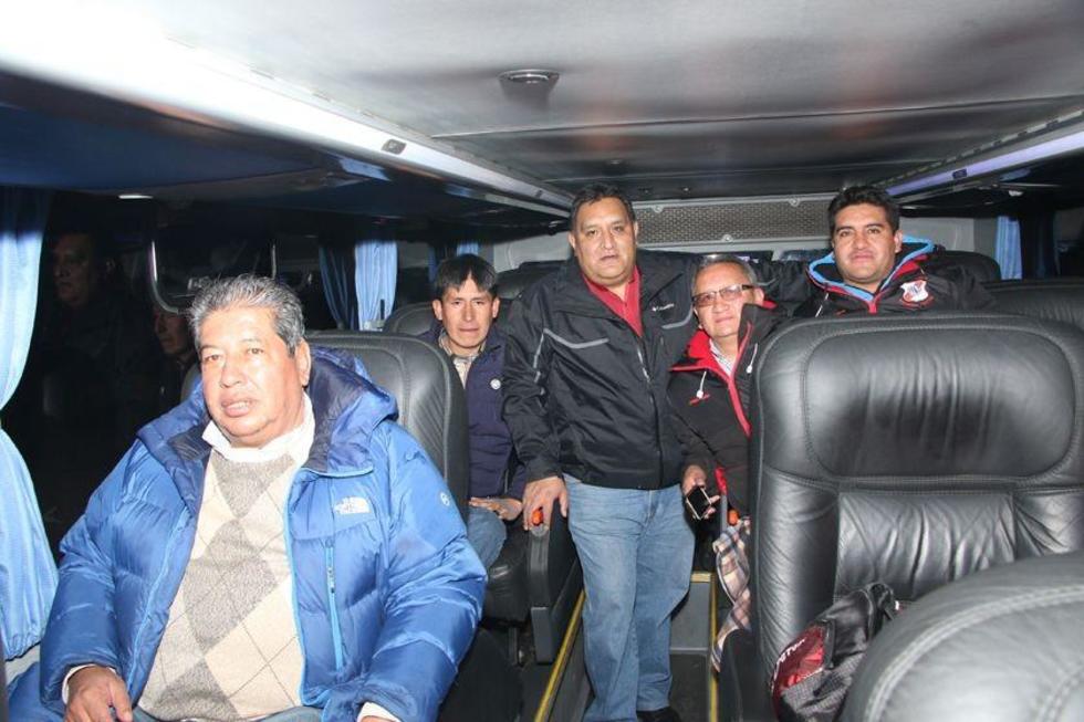 La dirigencia estará en Perú para apoyar a su equipo