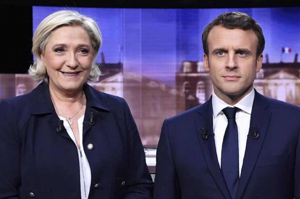 Francia define a su presidente hoy con Macron como favorito 