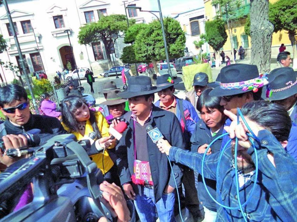 Comunarios de Teja Tambo están dispuestos al diálogo