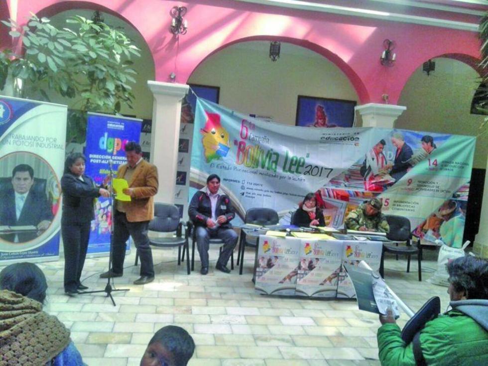 Campaña Bolivia Lee busca recolectar 6.000 mil libros
