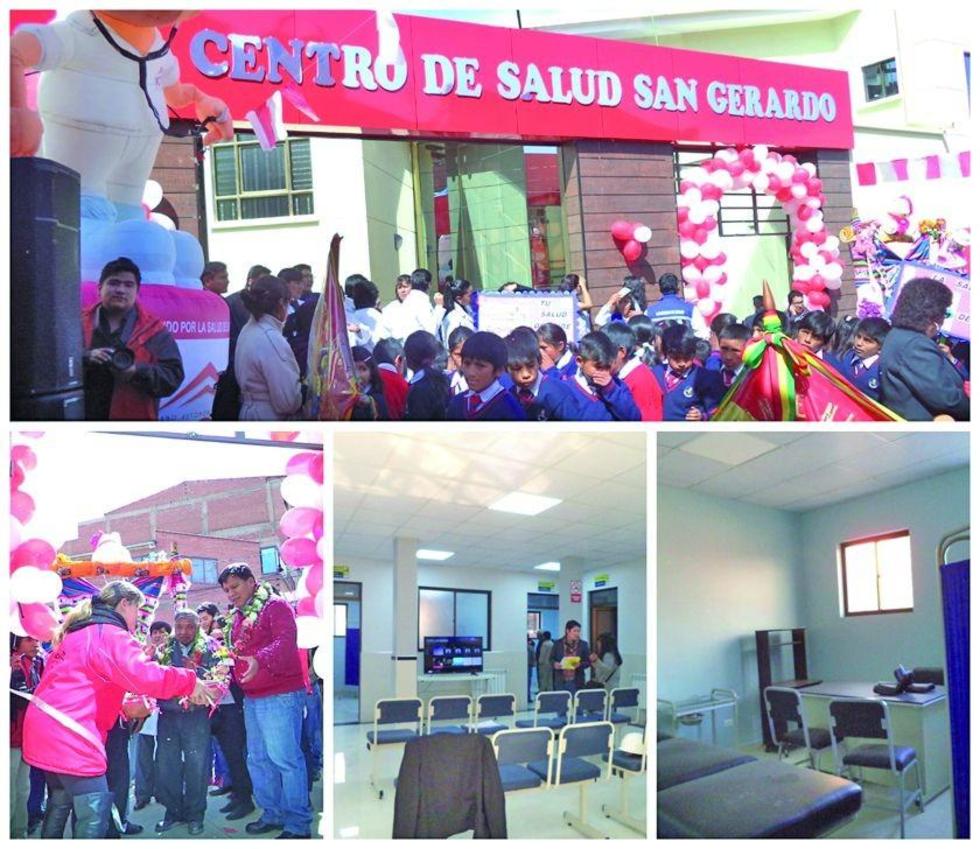 Entregan el centro de salud San Gerardo que costó Bs 2.5 millones
