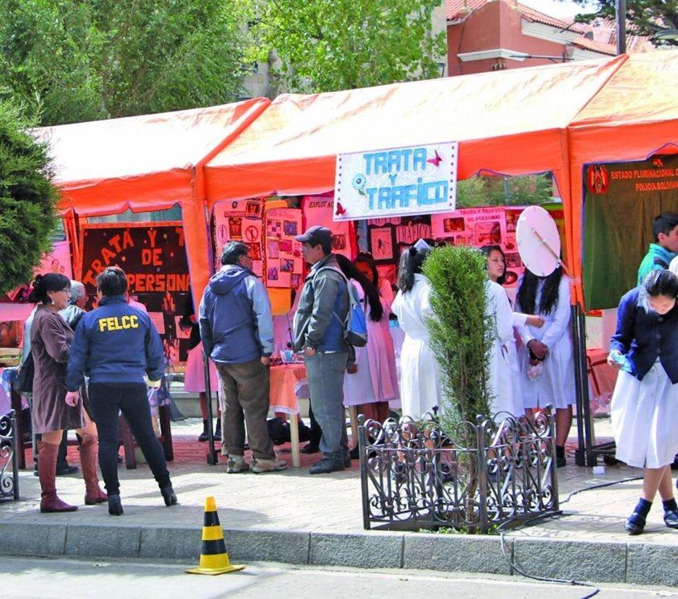 Policía previene el delito de trata y tráfico