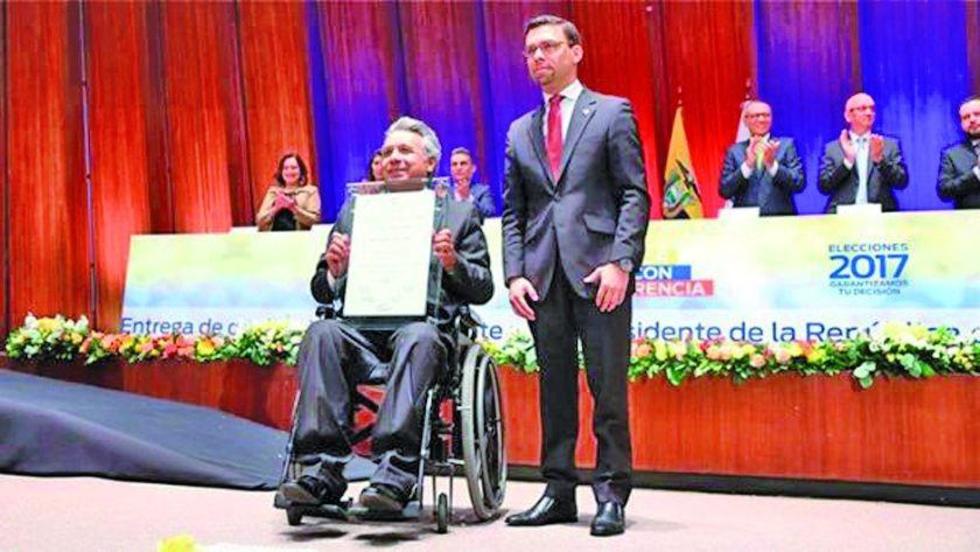 Lenin Moreno aboga por diálogo y solidaridad para su Gobierno en Ecuador