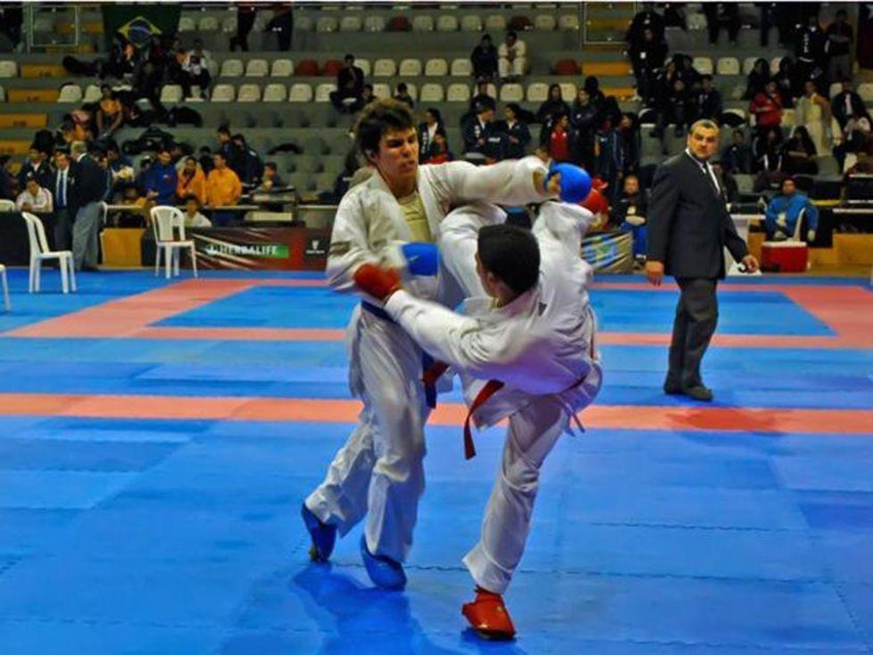 Brasil y Colombia dominan en kárate