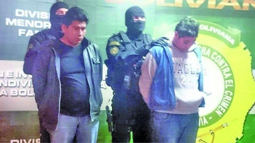 Capturan a una banda de abrazadores en La Paz 