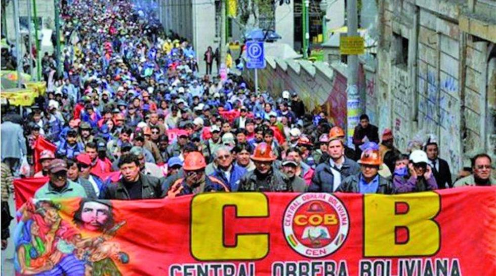 La COB define hoy si un ampliado analizará fallo de Acción Popular 