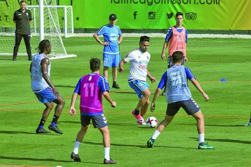 Colombia prepara el amistoso contra España 