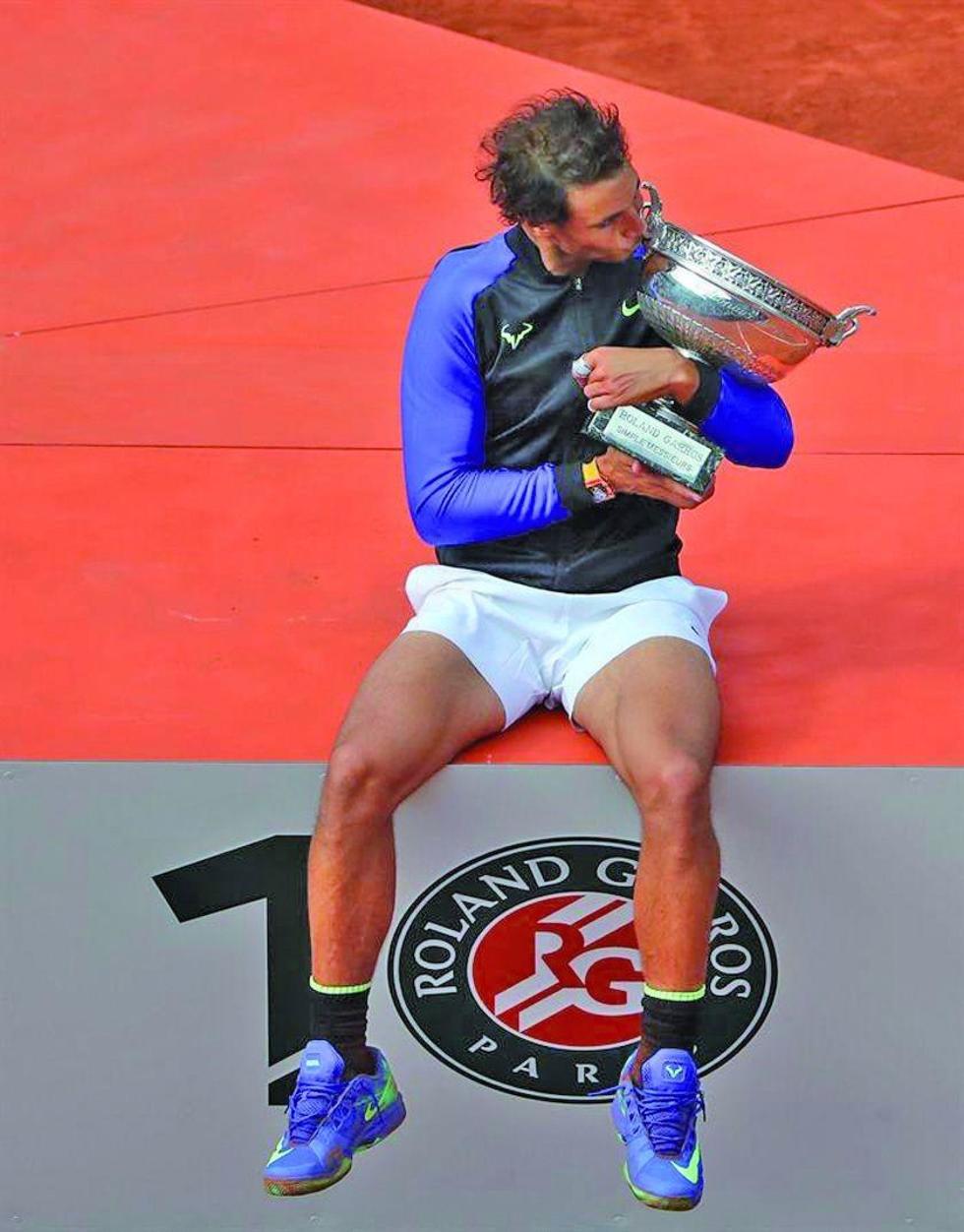Nadal logra su décimo triunfo de Roland Garros