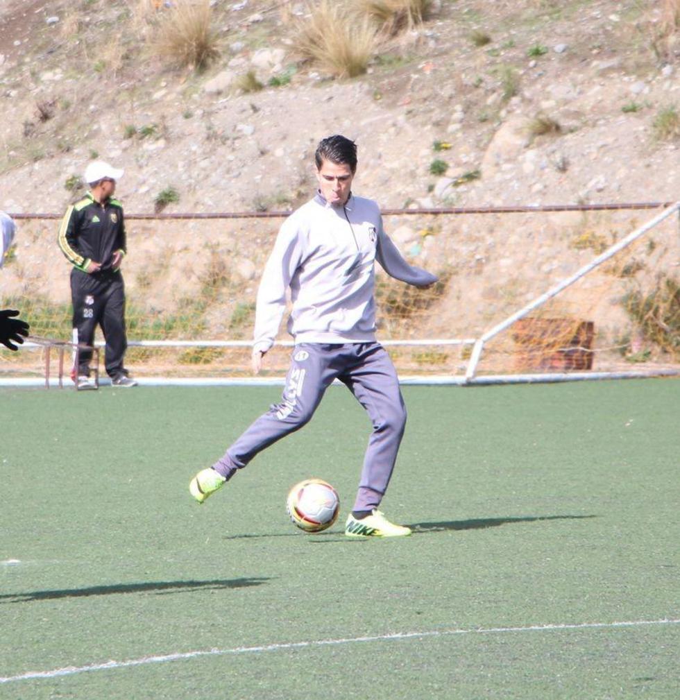 Sanguinetti es duda para el partido