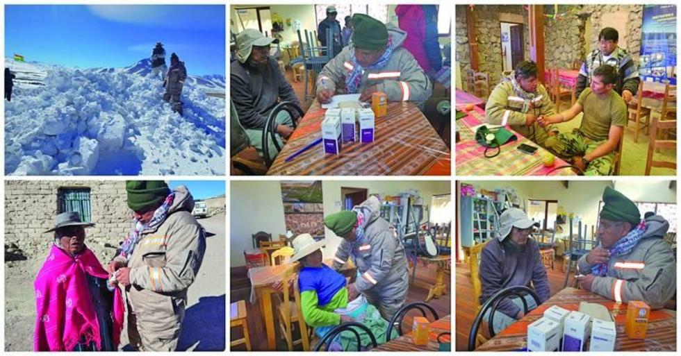 Aumentan resfríos en las zonas afectadas por la nieve en Potosí