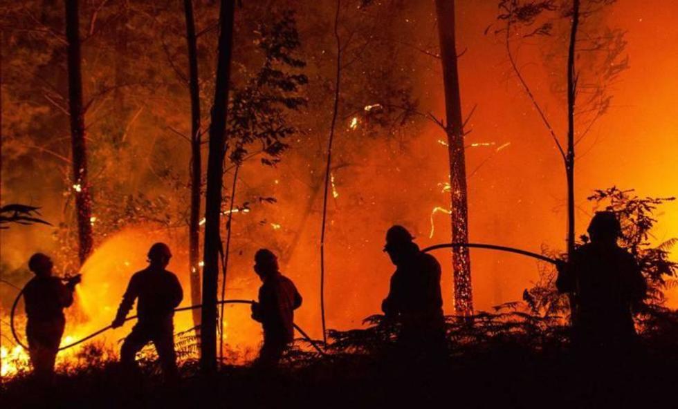 Incendio de Portugal avanza descontrolado hacia el norte