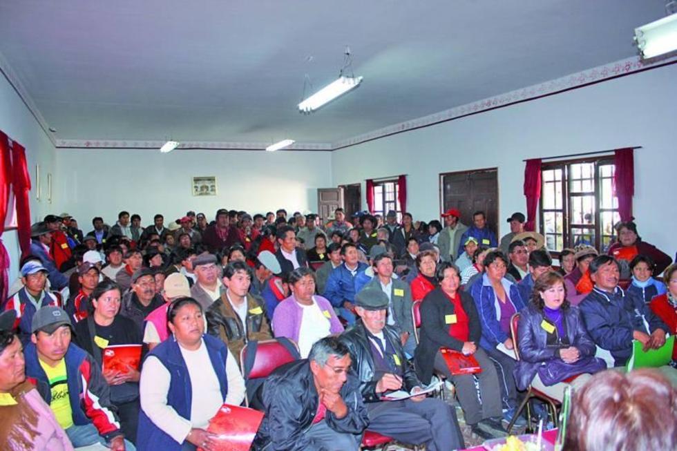 Lanzan convocatoria para el congreso vecinal de Potosí