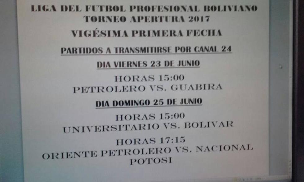 Los hinchas de la banda roja podrán ver el partido por TV