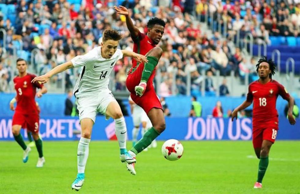 Portugal golea 4-0 a Nueva Zelanda en “San Petersburgo” 
