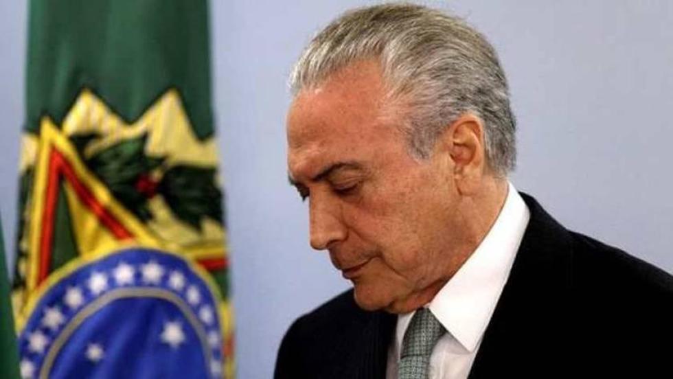 Denuncian al  presidente de Brasil por caso de corrupción