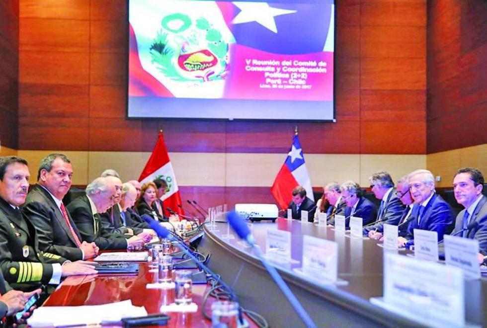 Ministros de Perú y Chile destacan diálogo binacional 