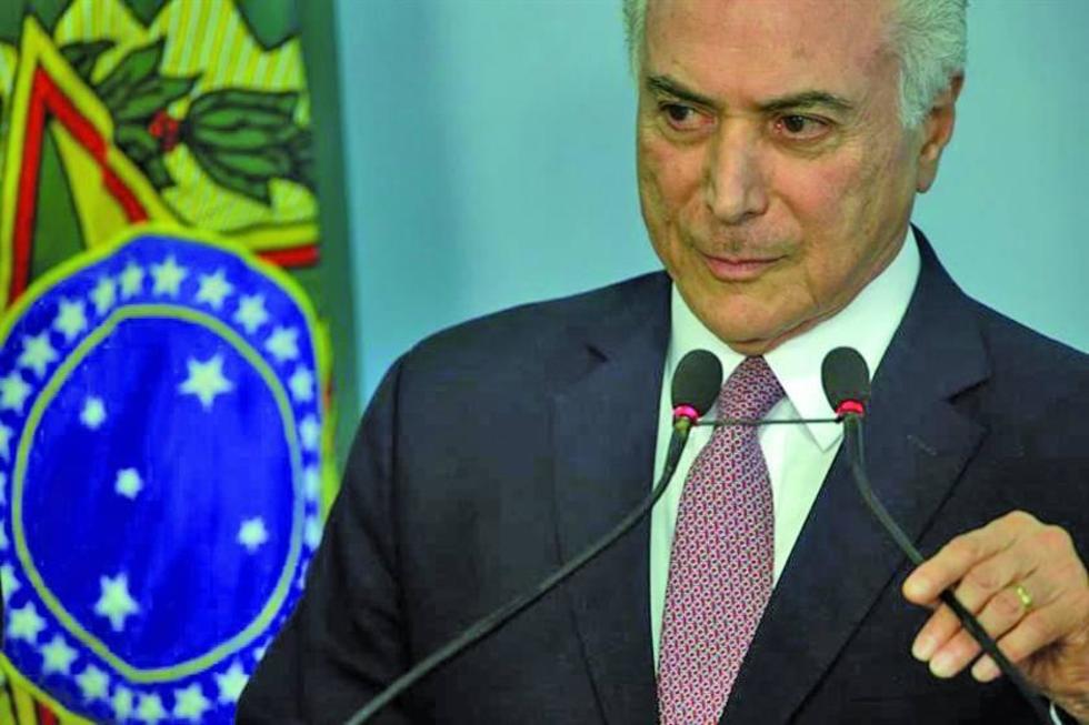 Comienza el proceso que puede suspender a Temer del poder